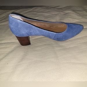 Aerosoles Silver Star Heels Blue Denim